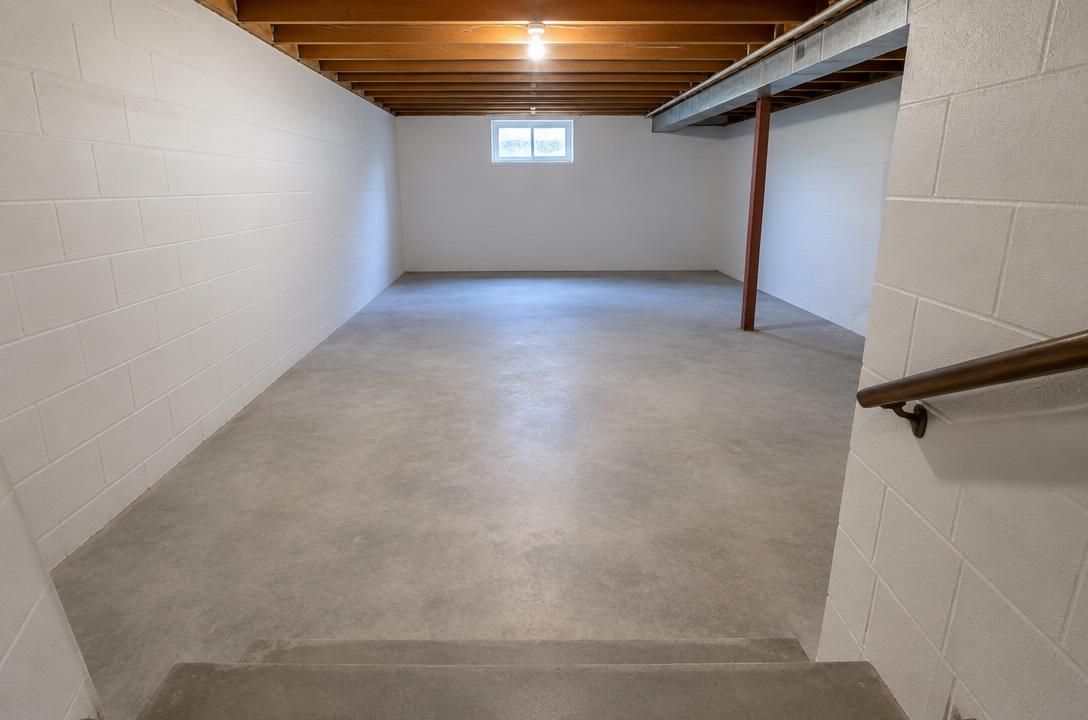 Basement cleanout after the Eagle Ways crew finished